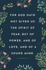 drkasenene's tweet image. Take time to nourish your spirit and soul by reading the Bible.

It's also full of scripture that can help us feel better and improve our #mentalhealth 

Contemplate on this verse for a start

2 Timothy 1:7 - For God has not given us the spirit of fear; but of power, and of love