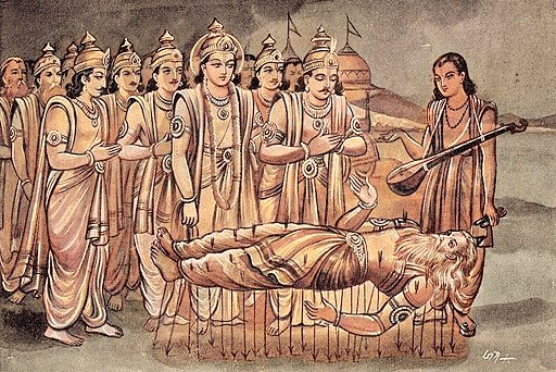 IndiaArtHistory's tweet image. Pitamah #Bhishma on Bed of Arrows in the Indian Art form. 🎨

The lesson from the life of Bhishma is NEVER make Promise which you Regret later. Always keep a door of EXIT open.

Be extremely careful while signing a Contract. 😇👍

#Mahabharat #Life #Lessons
