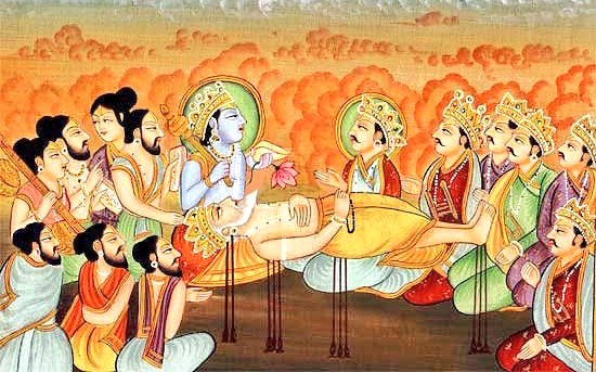 IndiaArtHistory's tweet image. Pitamah #Bhishma on Bed of Arrows in the Indian Art form. 🎨

The lesson from the life of Bhishma is NEVER make Promise which you Regret later. Always keep a door of EXIT open.

Be extremely careful while signing a Contract. 😇👍

#Mahabharat #Life #Lessons
