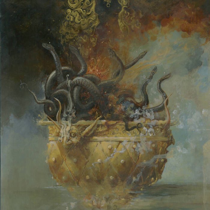 Defstar666's tweet image. #NowPlaying

🇺🇸 BESTIA ARCANA - Holokauston
🏷️Dark Descent
bestia-arcana.bandcamp.com/album/holokaus…

(members of Akhlys and Nightbringer)
#BestiaArcana #Colorado #dissonant #ritualistic #blackmetal