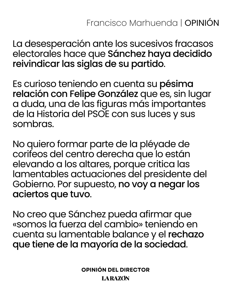 La Razón tweet media