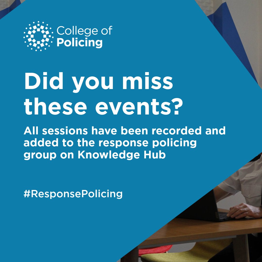 College of Policing tweet media