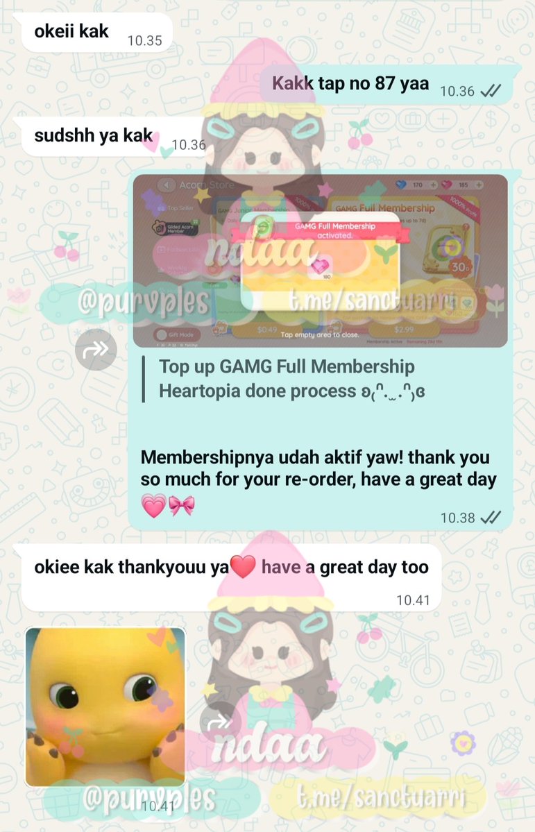 Hari ini aku open buat robux, heartopia, coin line, koin webtoon, coin pips plato, zepeto sama kakoin karyakarsa yaa 🩵🩵