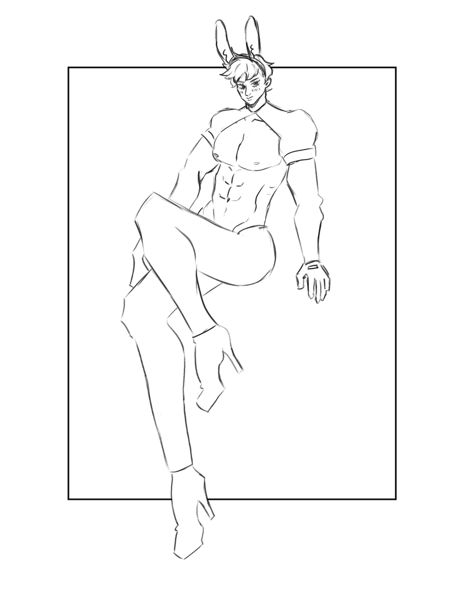 jiiriyan's tweet photo. bunny boy sketch https://t.co/Y2CqhhvAxo