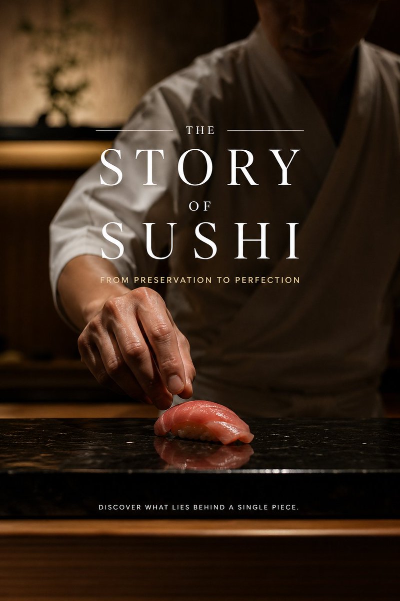 MyChoice_Global's tweet photo. The Story of Sushi
Behind each dish and every restaurant is a distinct philosophy, a rich heritage, and a way of life. 

Japan Vision Dining
https://t.co/vC3JMC74Fx 

#Omakase
#TokyoFineDining
#GinzaDining
#sushi
#LuxuryDiningJapan
#LuxuryTravelJapan
#Japan
#PrivateDiningTokyo https://t.co/mJ94ExpFfs