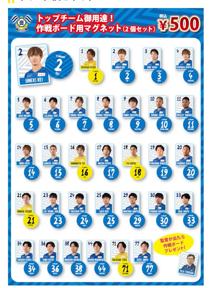 oo_0921's tweet photo. FC今治　グッズ　交換買取🤍

ボンフィン

譲）15.23

求）17

マグネット

譲）4.21.25.71

求）17

ホワイトボード

譲）4.18.30.71

求）17

買取、交換させていただける方いらっしゃいましたらお声がけよろしくお願いします🙂‍↕️🫶🏼

#FC今治 https://t.co/AEpqLL3Hui