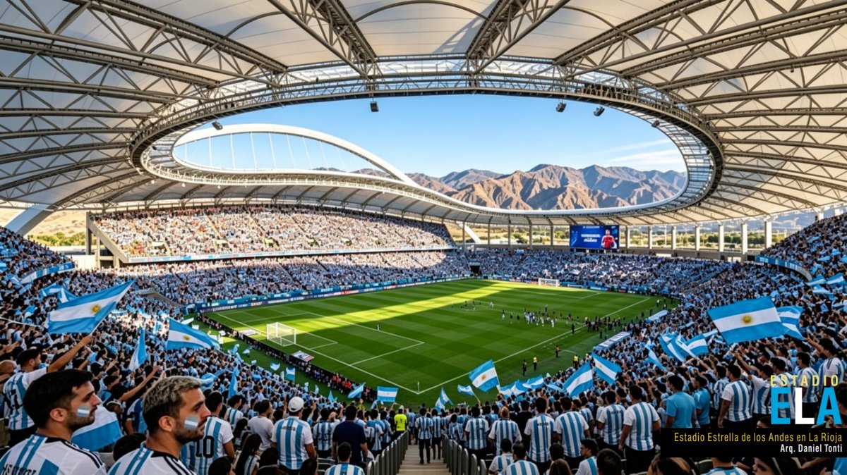 DanielTonti_AR's tweet photo. Estadio ELA en La Rioja Argentina, el estadio mas moderno del pais. https://t.co/rmTi5DdjdY