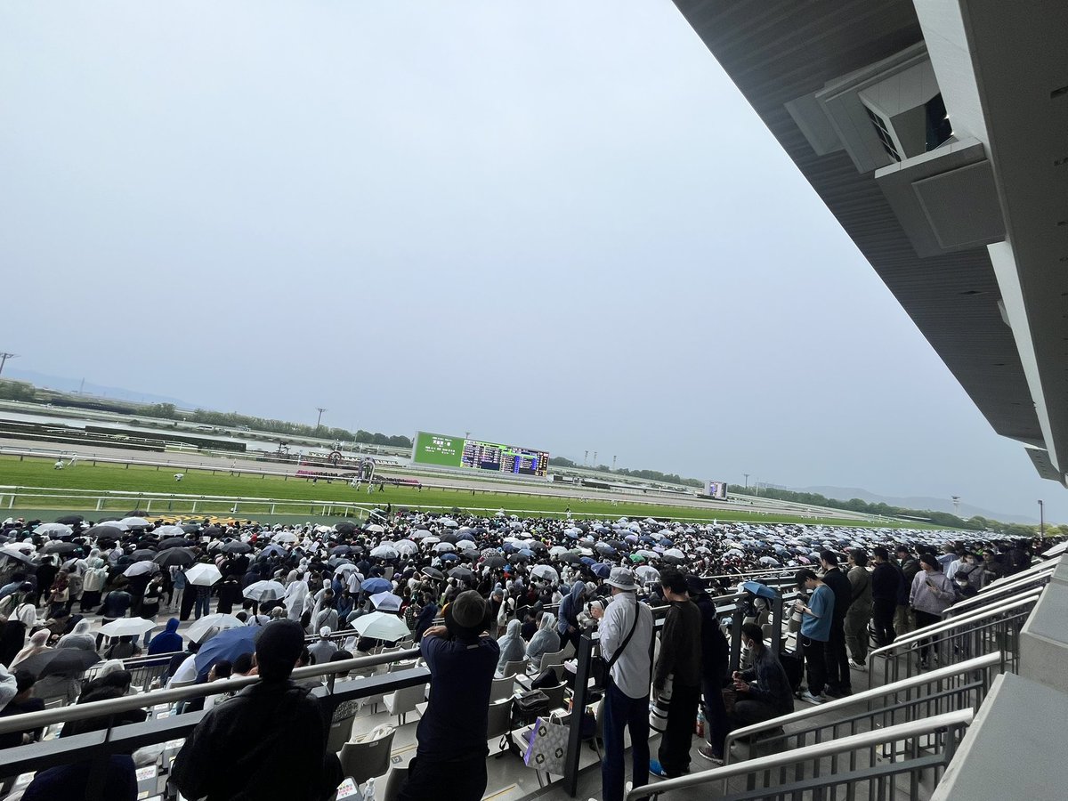 雨降ってきた途端やっぱり傘だらけや〜
ふつうに周り危なそうなんだよな〜