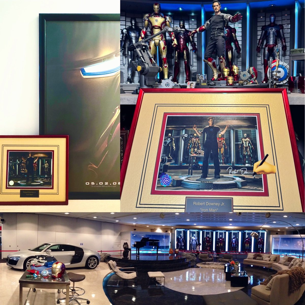 Toycaffe's tweet image. 海外コレクションから
ロバート・ダウニー・Jr.氏のサインが到着✍️

『アイアンマン3』
時を経ても大好きな作品✨

2013年4月26日に日本公開だったみたいなので嬉しいタイミング

ホール・オブ・アーマーのシーンは
いつみてもワクワク🎞️
#IRONMAN #RobertDowneyJr
@RobertDowneyJr @Marvel @Iron_Man