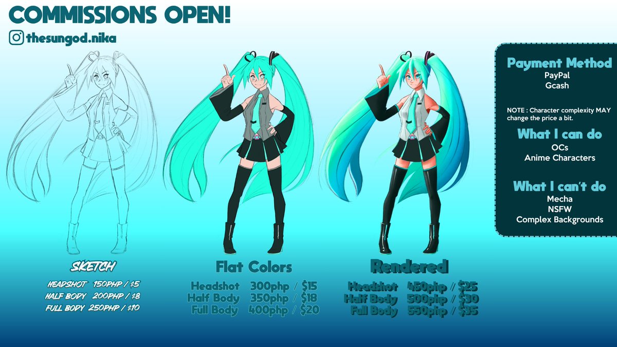 Heres_Joyboy's tweet photo. Goodafternoon peeps, I'm officially opening commissions!! It's a first for me so please bear with me 🙏

I have 2 slots!! https://t.co/FSAXirMeAS