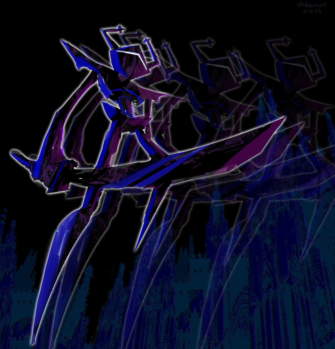 1 hr knight painting i did earlier