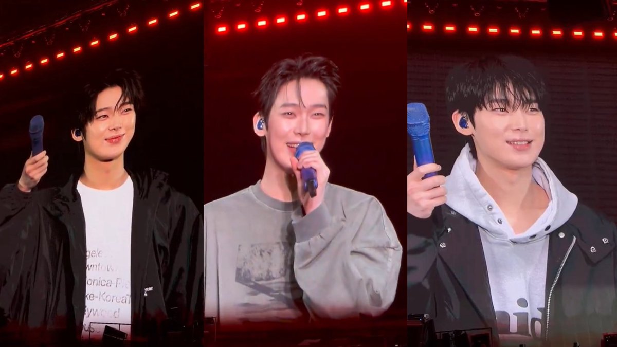 sunoo’s hairstyles for the concert (according to his live)

day 1: hair half-up/ half-exposed forehead
day 2: fully-exposed forehead
day 3: bangs down

sunoo always keeping his promises 🤍