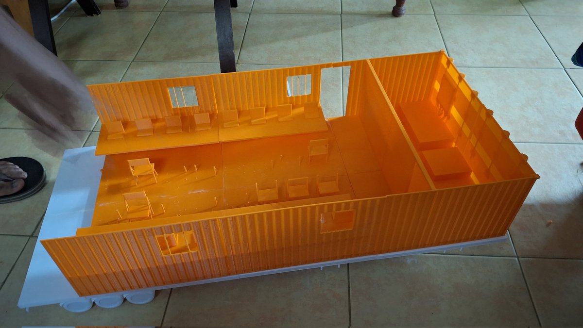 EcoPrints_'s tweet image. A design file went in. A fully detailed architectural model came out.
Rooms, furniture, windows — all of it printed.
That's @EcoPrints_ GENERATION.
Got a project? DM us.
#3DPrinting  #ScaleModel #3DDesign #UFCPerth Goon Kalasha Award Cat 1&amp;amp;2  Article 41