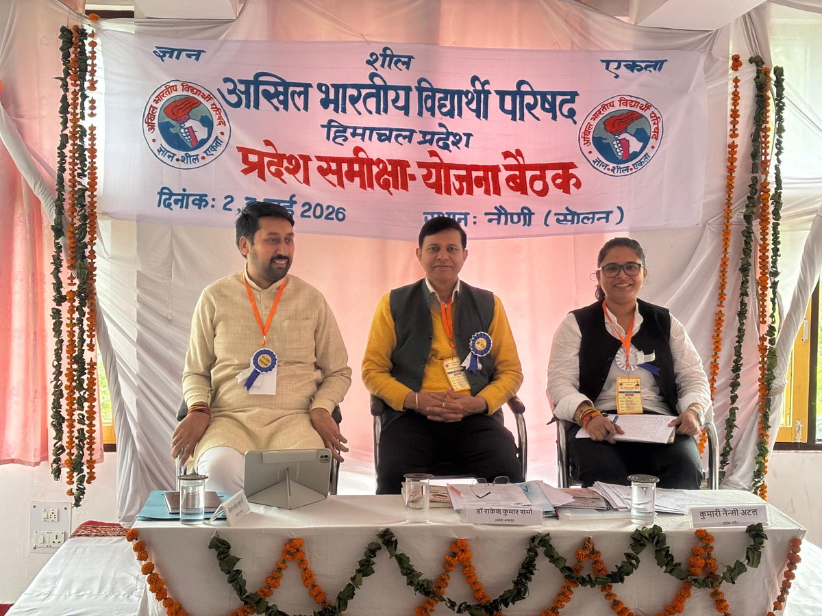 ABVP Himachal Pradesh tweet media