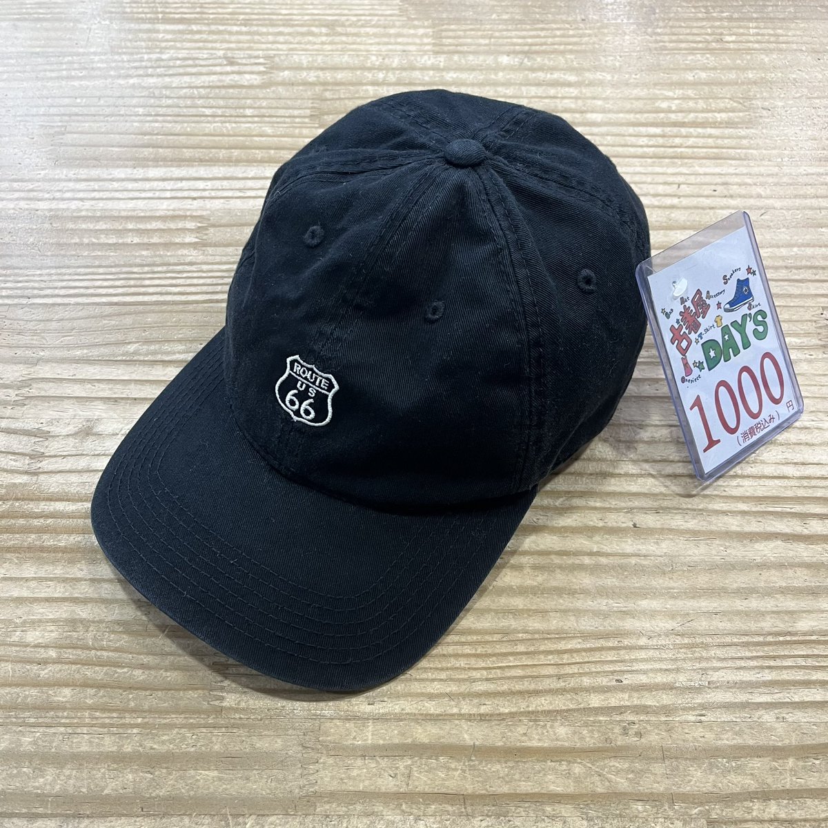 390Day's tweet image. "ROUTE66"
パネルキャップ
.
SIZE…F
PRICE…¥1000-
.
#山梨　#古着屋　#days
#キャップ