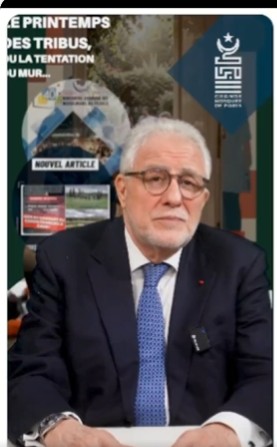 KaanNathalie's tweet image. France :  Emma Fourreau (LFI) et le recteur de la G. Mosquée de Paris debout contre le Canon Français.
La députée invente un supposé salut nazi. En réalité, cet événement serait trop français et ne respecterait pas la Charia de la Nouvelle France (porc et vin servis). @emma_frr