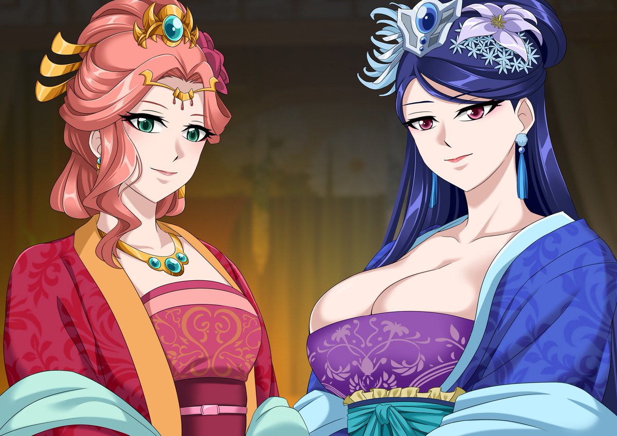 wavelevel5's tweet photo. Gyokuyou &amp; Lihua https://t.co/rpcU6yIYle