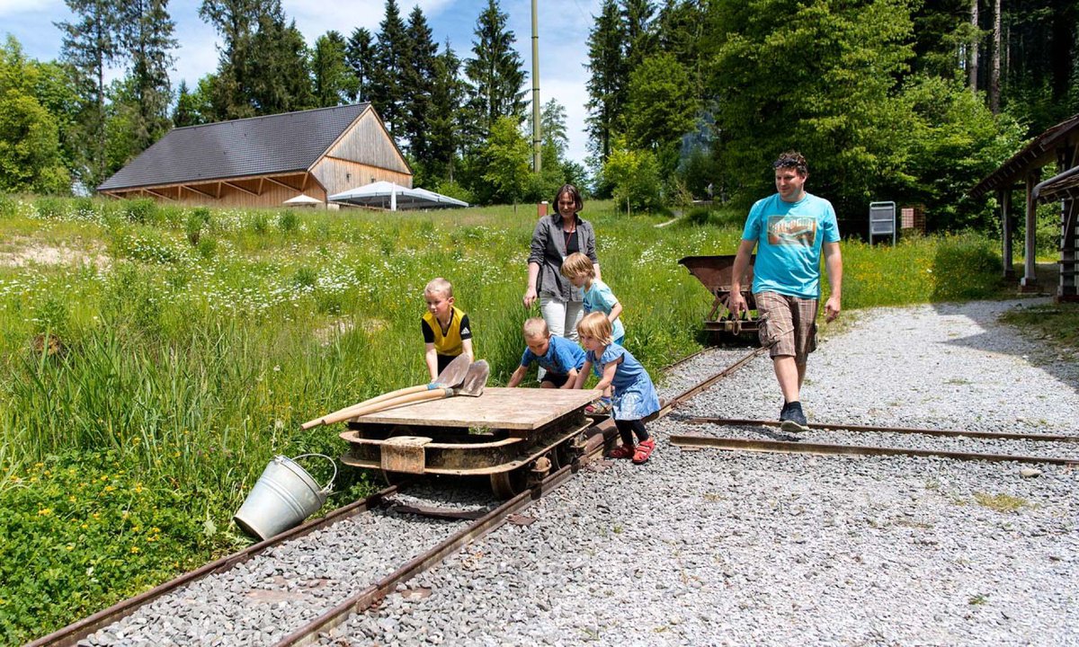 wrathofgnon's tweet photo. The Ziegeleimuseum has cool activities for kids: making roof tiles. Take the rail trolley to the clay pit, dig it out, shape and fire. https://t.co/IhXLqHvjbt