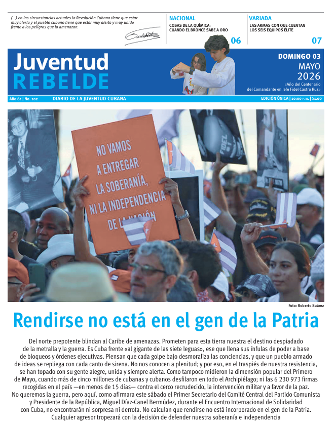 JuventudRebelde tweet media
