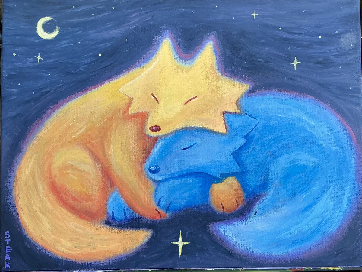♊️Gemini
-Acrylic on Canvas
