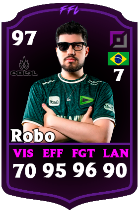 Até algum dia, Leonardo "Robo" Souza, o Maior Campeão do CBLOL, empilhando 7 títulos, Ídolo por onde passou, marcou para sempre gerações de top laners brasileiros com seu estilo único e muitas vezes arriscado.