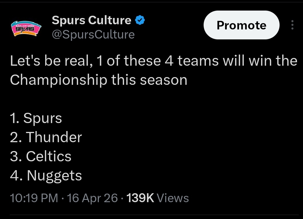 Spurs Culture tweet media
