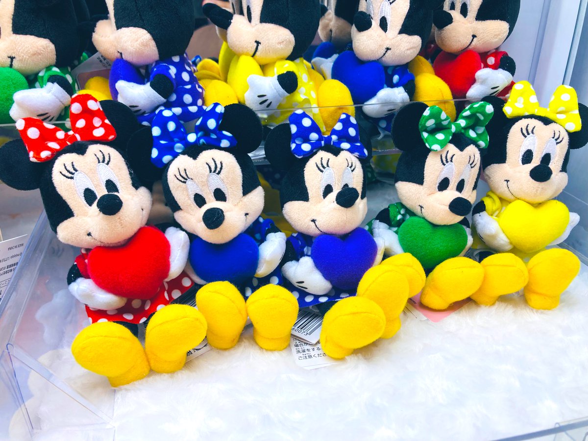 GiGO_Asahi's tweet image. 🎈景品入荷情報🎈

💙 #GiGO限定 💙

　　　　💚💜💛💙❤
🌈ミニーマウス パペットぬいぐるみ🌈
🌈ミニーマウス マスコット～ハート～🌈
　　　　❤💙💛💜💚

入荷中です👈😊

#ミニーマウス
#ディズニー
#Disney
#GiGO旭