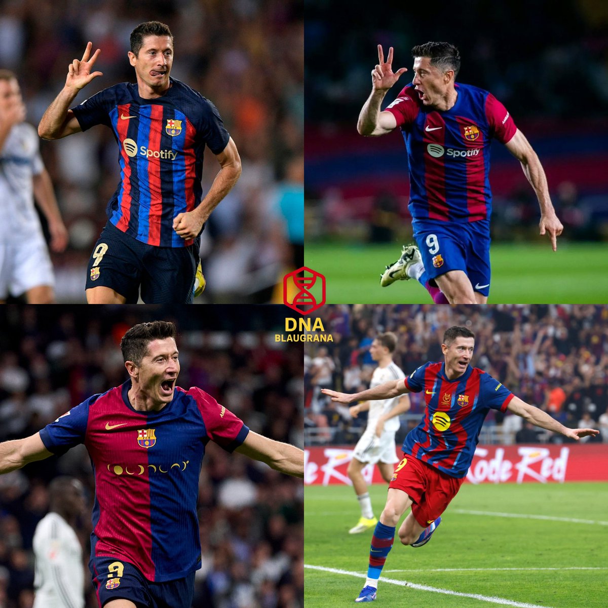 Passamos por tantas coisas juntos, Lewy...

O Camp Nou foi e voltou, Flick chegou, Lamine Yamal se revelou, Raphinha se reinventou, entre tantas outras coisas. Mas uma coisa não mudou, o seu brilho no olhar quando veste as cores blaugranas, a sua vontade de vencer a qualquer