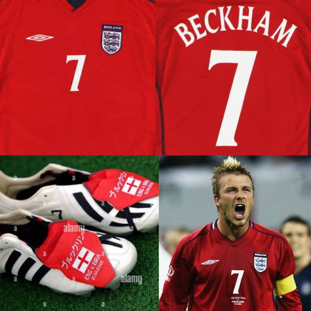 futnostalgico's tweet photo. 🏴󠁧󠁢󠁥󠁮󠁧󠁿 David Beckham. 2002. 🤩 https://t.co/zf2KtDZEdh