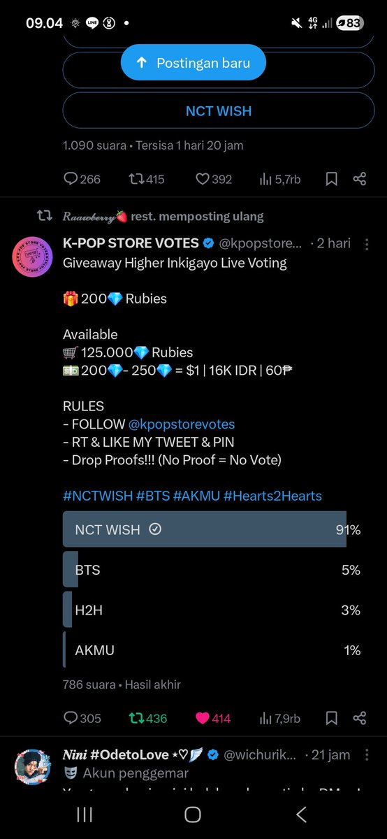 diraa_05's tweet photo. @kpopstorevotes @tetehnyajiwoo #NCTWISH https://t.co/h5mmHepynk