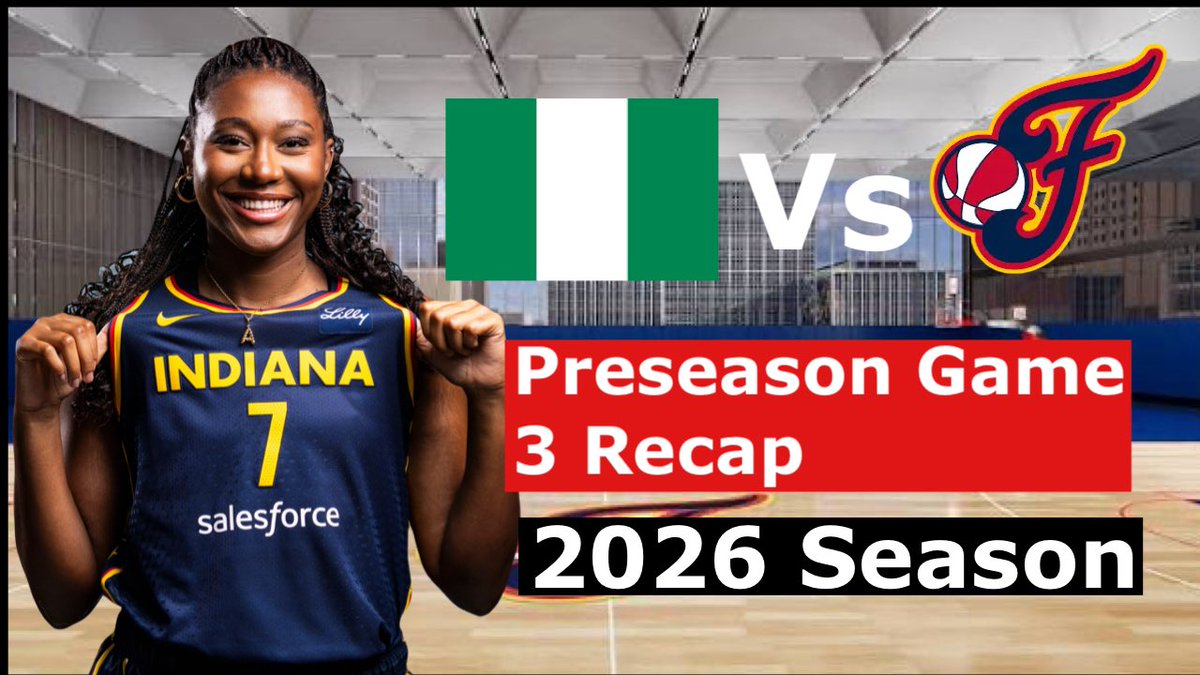 scott_skeptic's tweet photo. Indiana Fever absolutely put is on Nigeria tonight to win their 3rd pres... https://t.co/8hGXuRE0pN via @YouTube https://t.co/KgLqqGGUUc