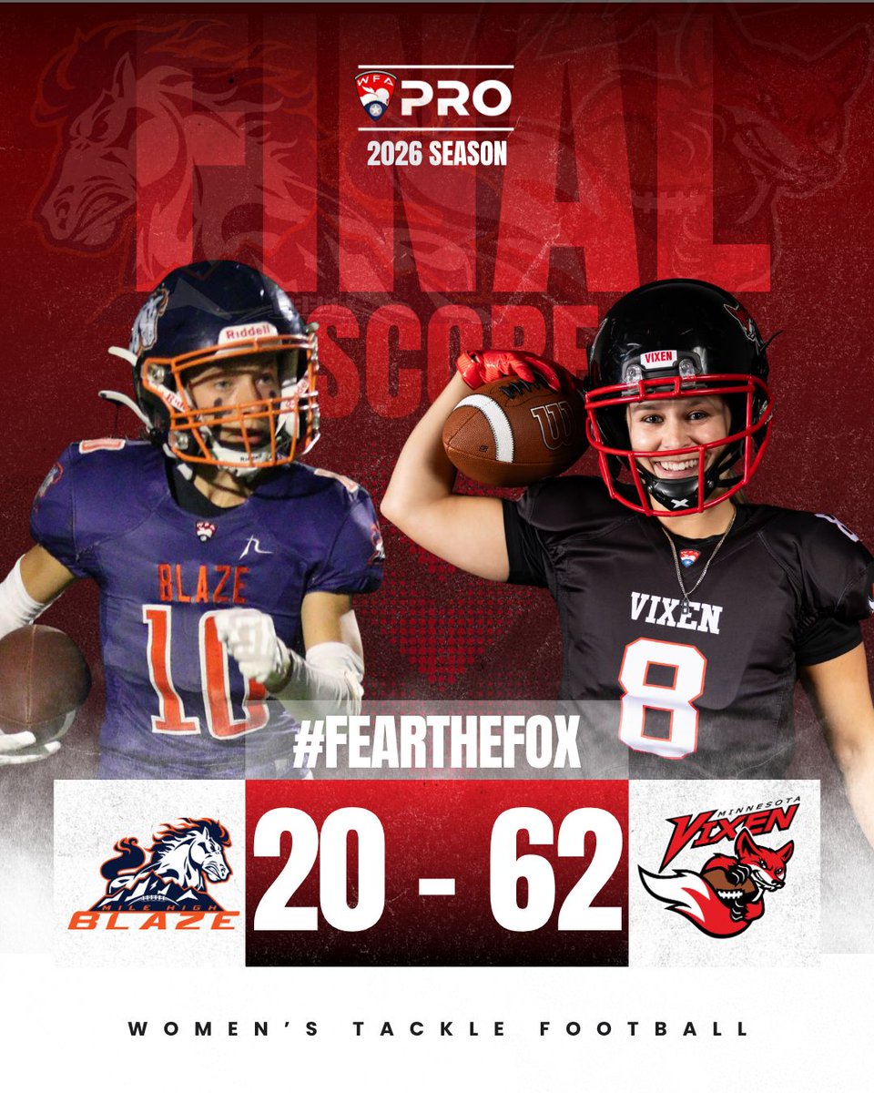 Minnesota Vixen Football 🏈🦊 tweet media