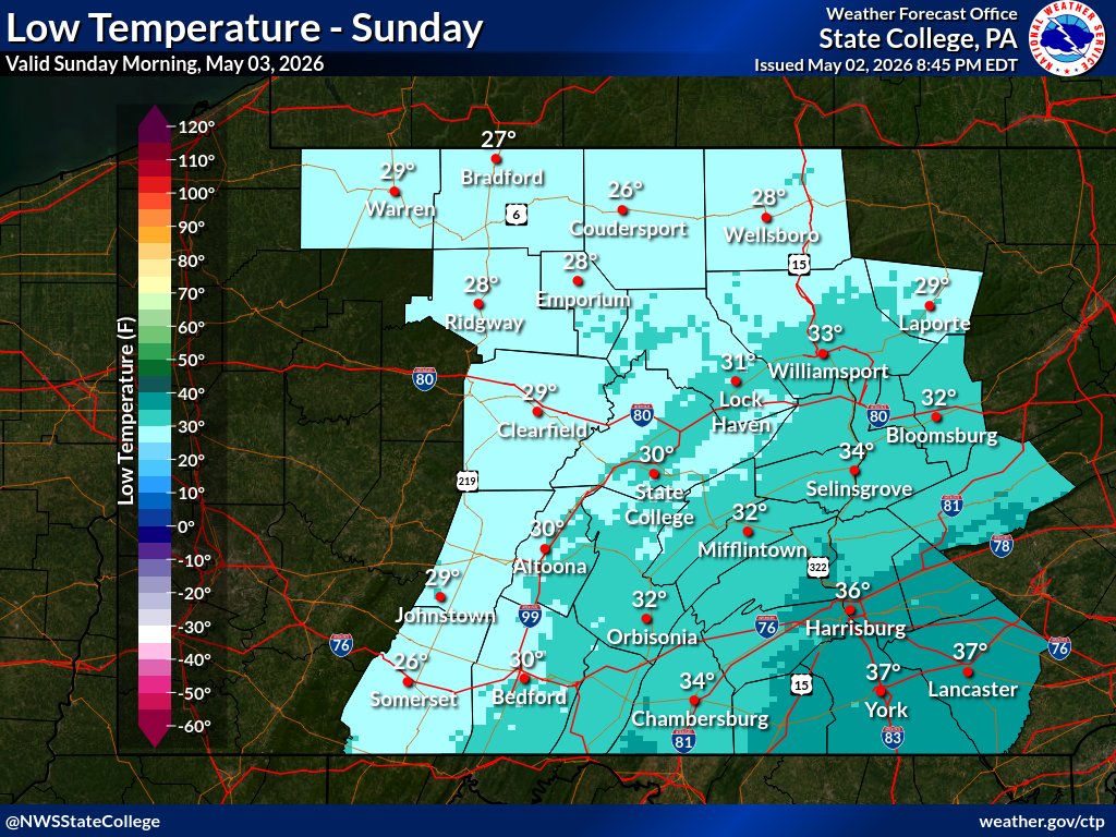 NWS State College tweet media