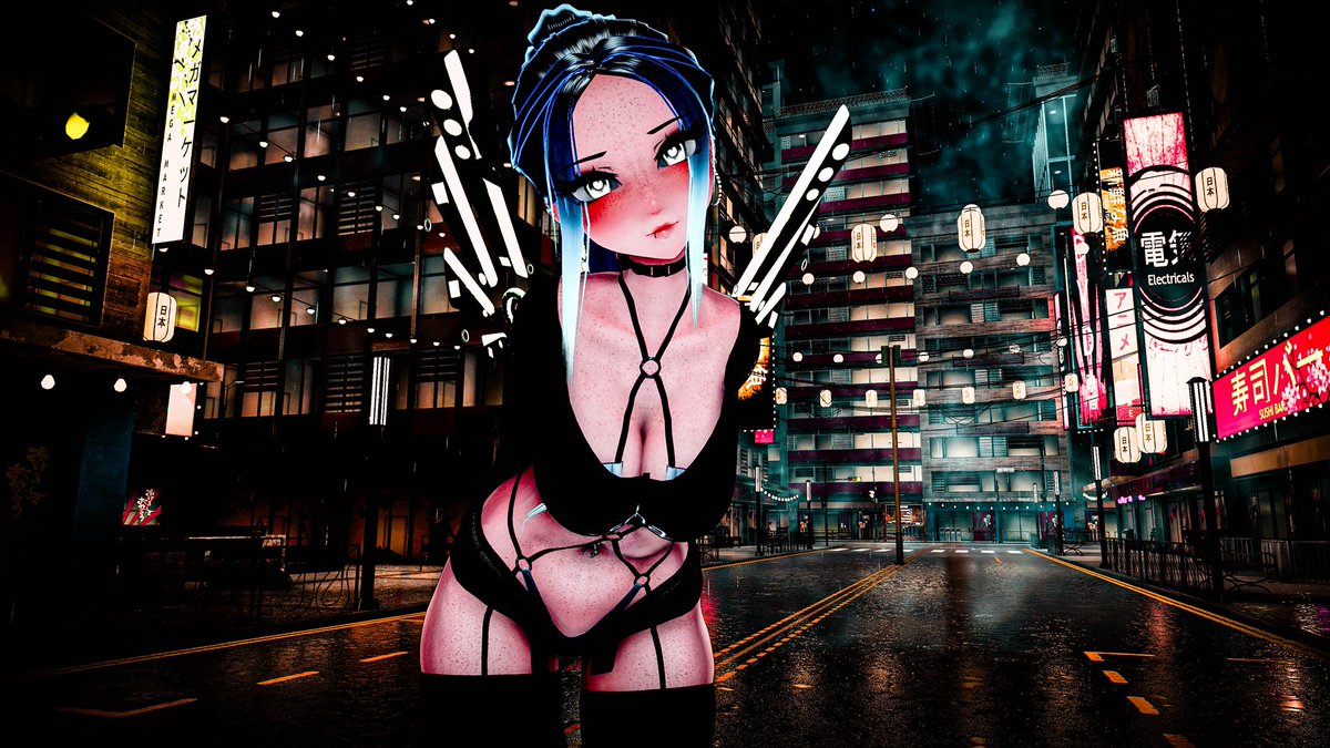 FeyrilVR's tweet photo. Midnight wanderer 🩵 https://t.co/Zt9SdVsmWm