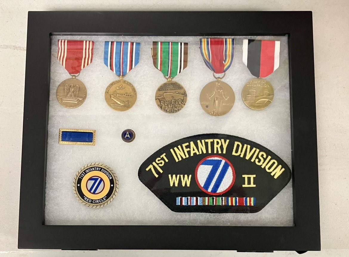 KithcartMaria's tweet photo. My grandfather, Pfc. Tate Lineberry, who fought in #Pattonâs 3rd Army, 71st Division. On 4 May 1945, the 71st liberated Gunskirken Lager, a subcamp of Mauthausen. Last April, I featured the 71st in an exhibit for #80YearsofVictory đ https://t.co/fcMCkiusI1
