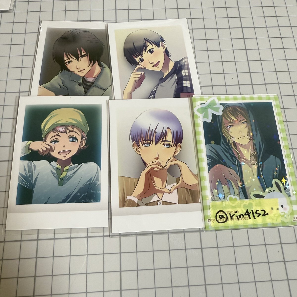 rin41s2's tweet photo. @trhkother 初めまして、検索よりお声がけ失礼いたします。
当方画像のもの4点⇔御影4(or御影2柊2)での交換は可能でしょうか？
ご検討のほどよろしくお願いいたします https://t.co/SqF0pQ75oC