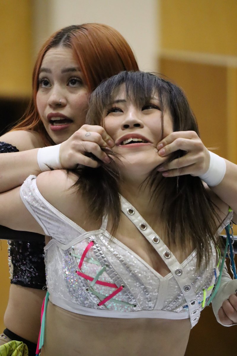 ohitsuzi8's tweet photo. #STARDOM　#高知
2026.5.2 セリーズ体育館
#星来芽依　#タバタ https://t.co/dnXyzp8O9j
