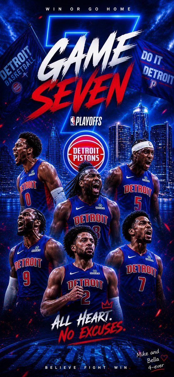 My current wallpaper 😎#Pistons #Game7 #Detroit