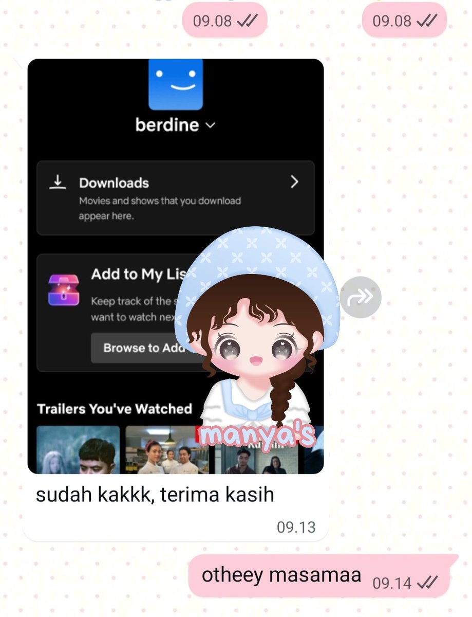 anya testi & WA dibio tweet media