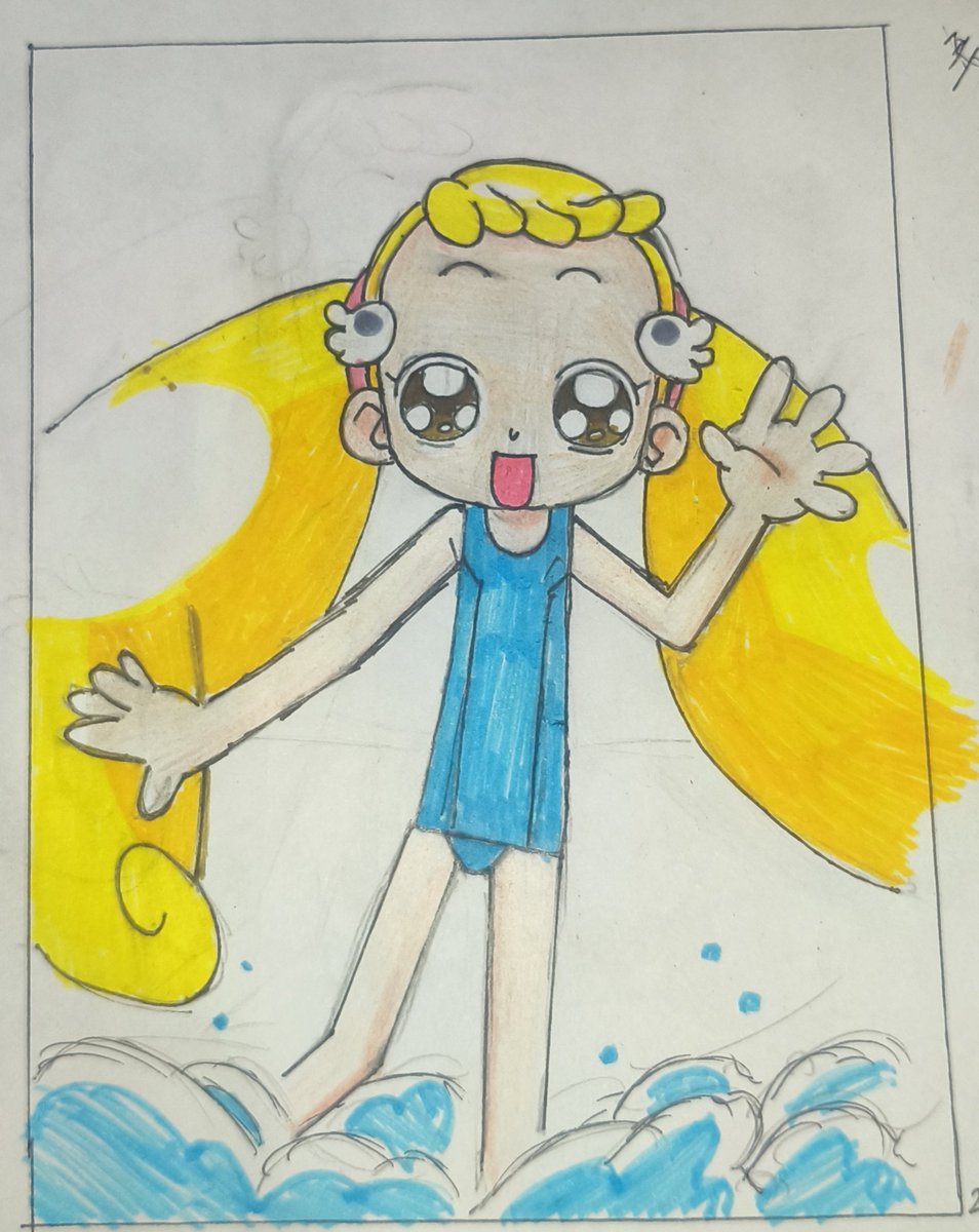 Ultra0meg4's tweet image. cómo dejar de ser tercermundista buscar 

#ojamajotwt #ojamajodoremi #traditionalart #pen #markers
