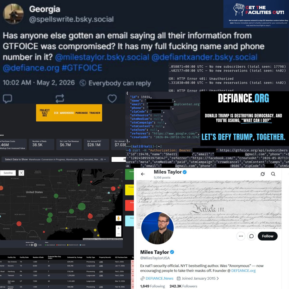 The SCIF tweet media