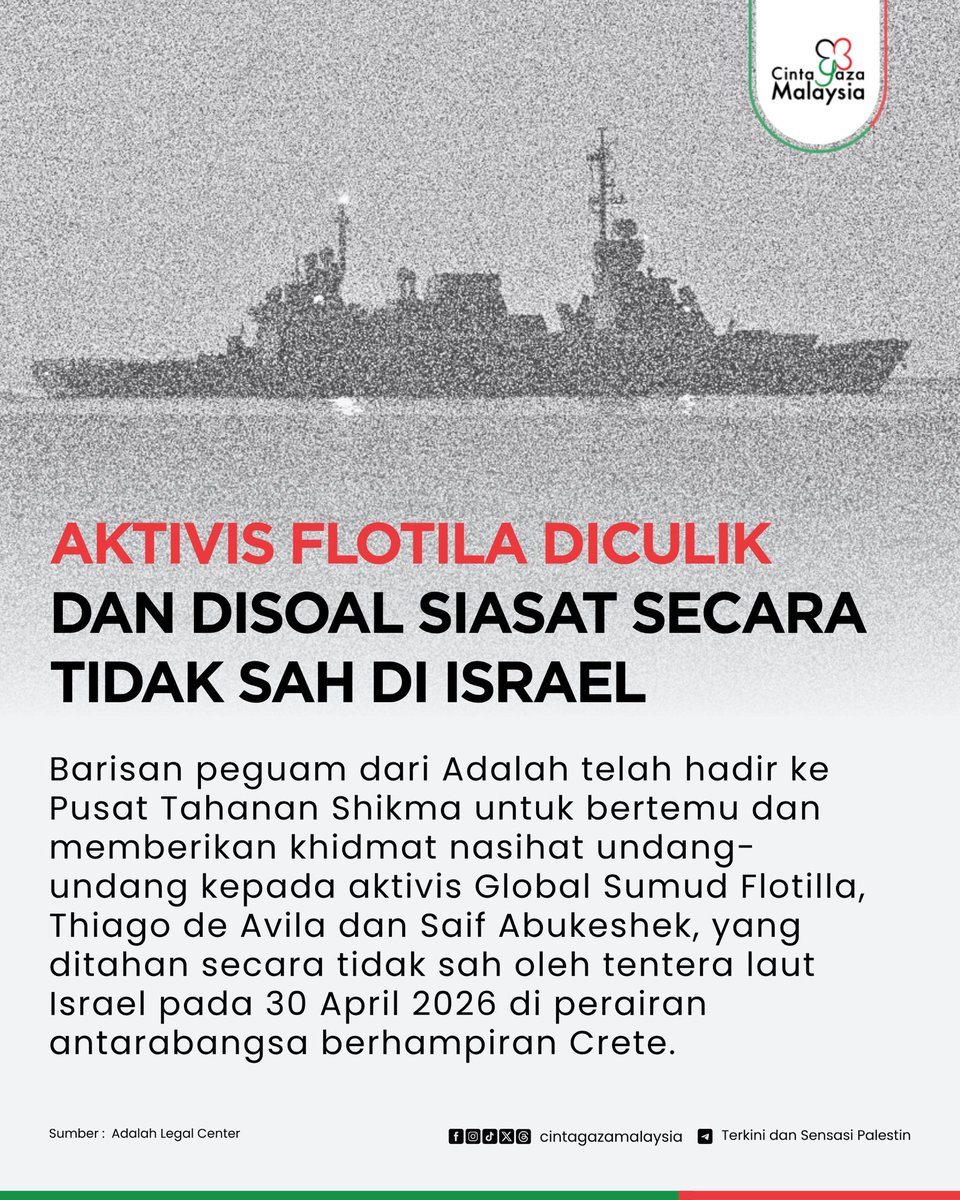 Cinta Gaza Malaysia - CGM tweet media