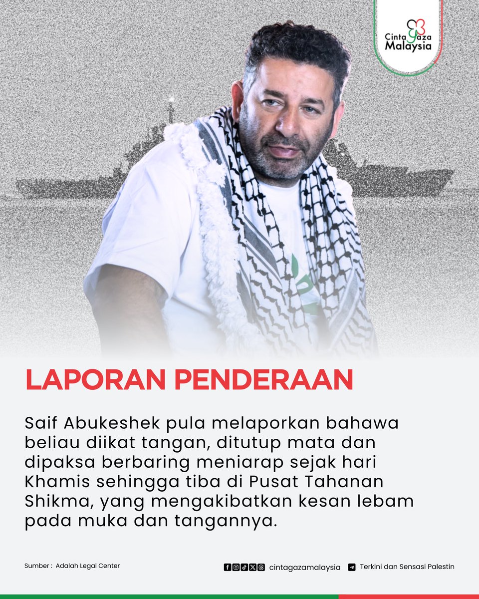 Cinta Gaza Malaysia - CGM tweet media
