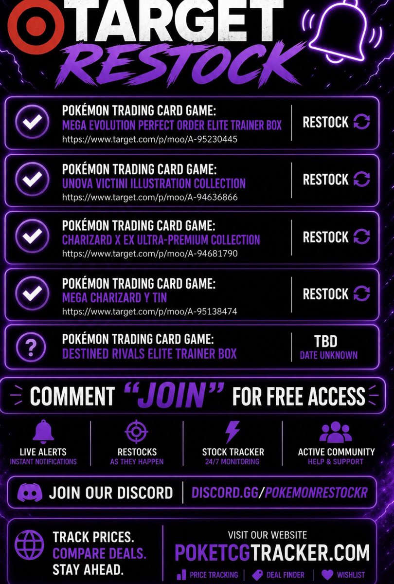 Pokémon Deals, Restock and Alerts tweet media