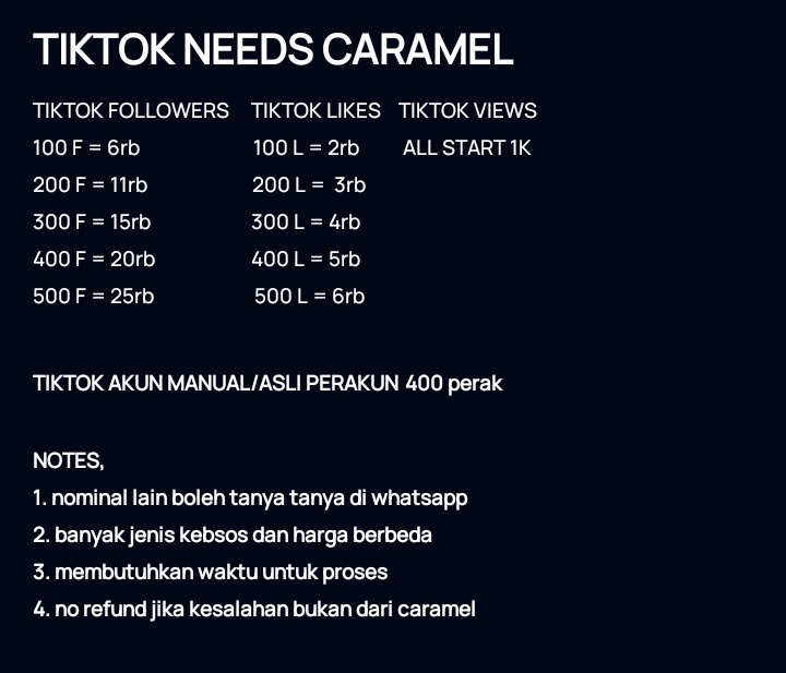 Toko Caramel tweet media