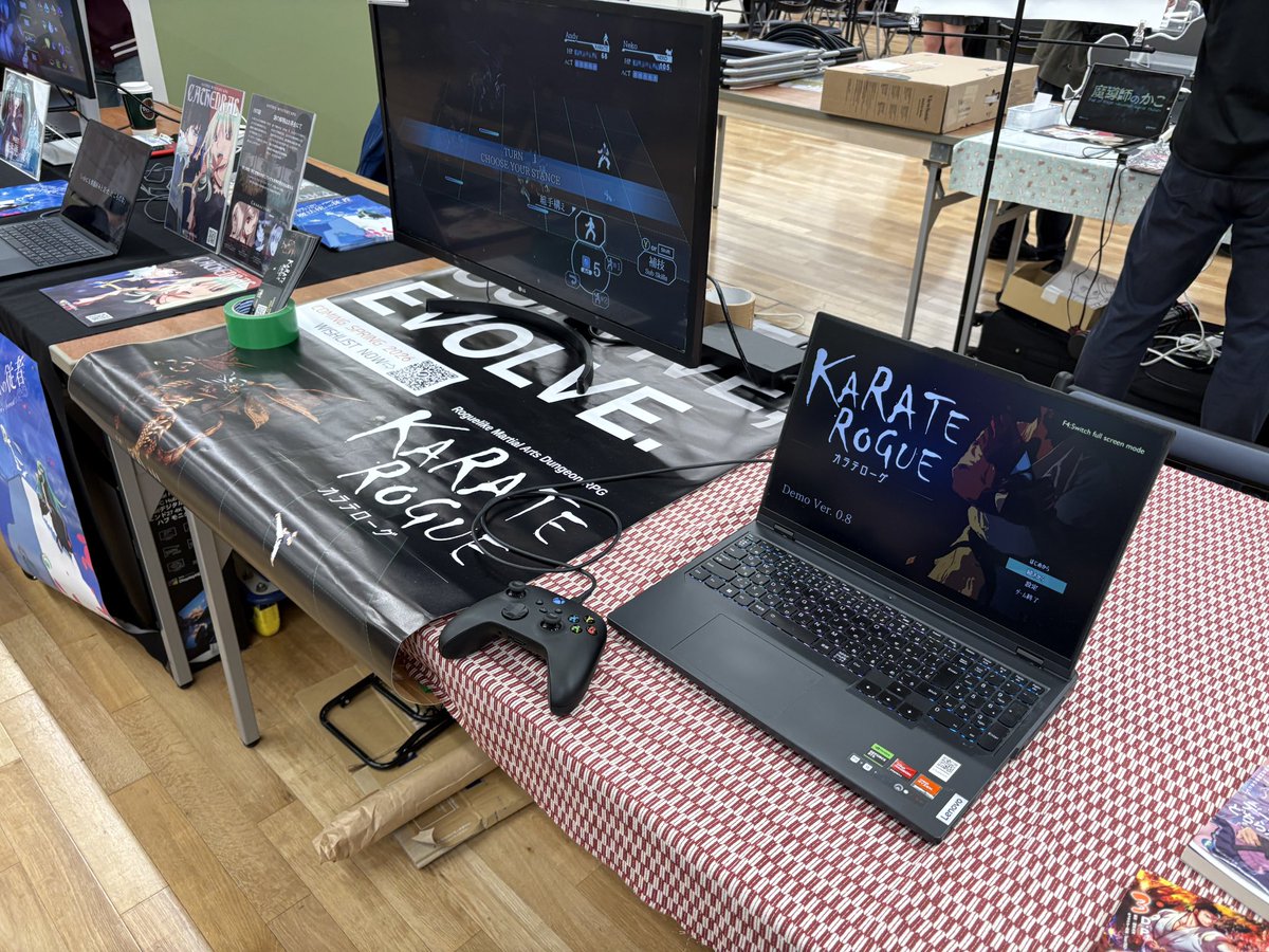 輝井/terry@空手バカ異世界とかの人・カラテローグ体験版配信中！ tweet media