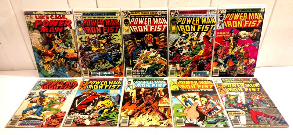 Maxthegood39745's tweet image. 👍Great Back Issue Bundle of 💪Power Man &amp;amp; iron Fist Just Dropped!🔥 #comicbooks #eBaySeller #fyp #maxthegoodguy #mcu #comics4cheap #eBay #comicsforsale #comiccollector Maxthegoodguy | eBay Stores #1 Comic Book Store🐐