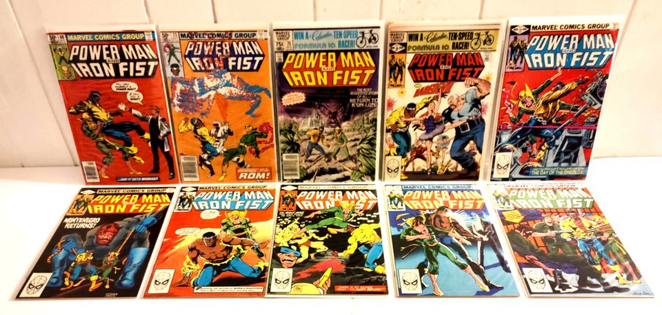 Maxthegood39745's tweet image. 👍Great Back Issue Bundle of 💪Power Man &amp;amp; iron Fist Just Dropped!🔥 #comicbooks #eBaySeller #fyp #maxthegoodguy #mcu #comics4cheap #eBay #comicsforsale #comiccollector Maxthegoodguy | eBay Stores #1 Comic Book Store🐐