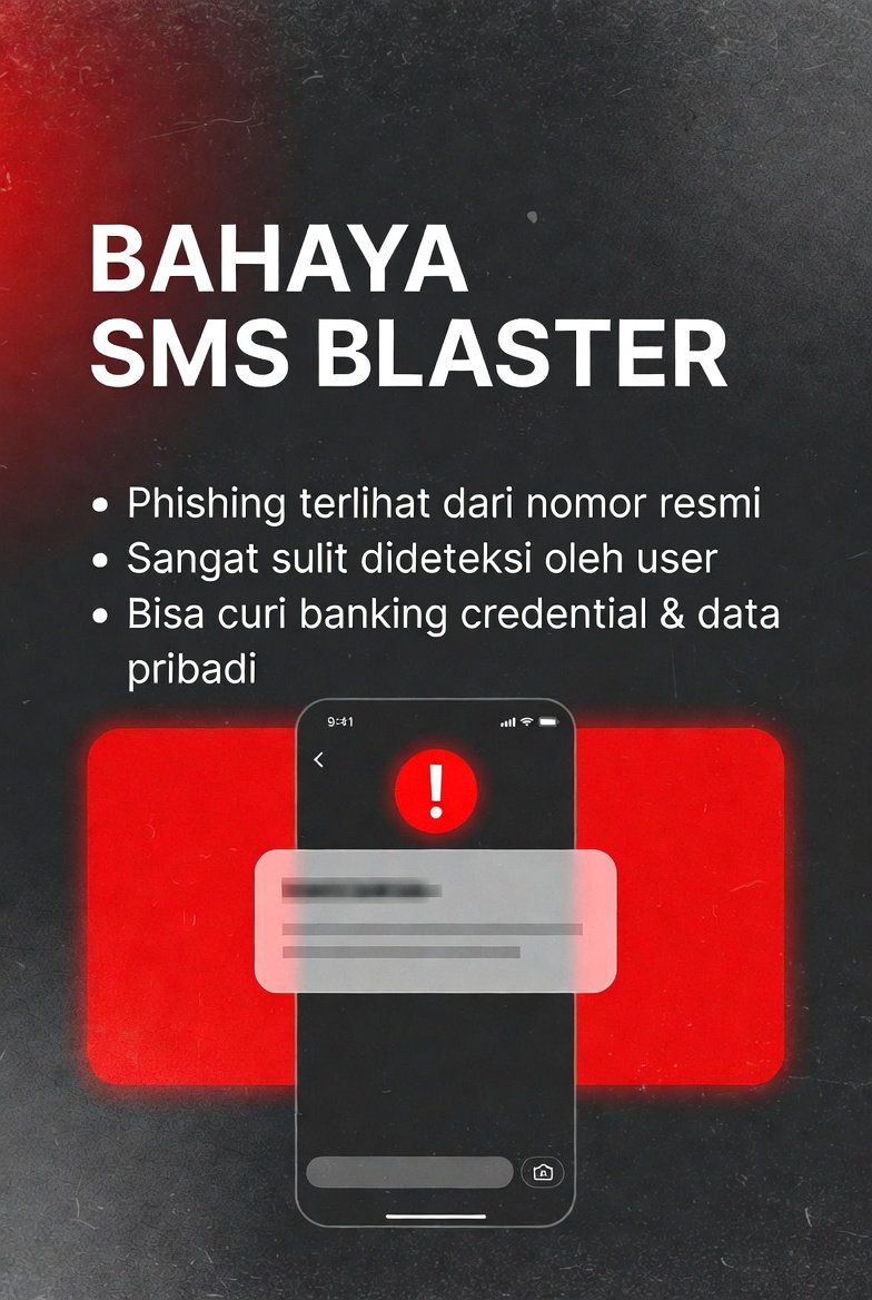 csalab_id's tweet image. 🚨 Kanada Tangkap 3 Orang Pakai SMS Blaster!

Alat fake cell tower yang paksa HP korban connect lalu kirim phishing SMS.

Kasus pertama di negara itu. 44 tuduhan pidana.

Waspada SMS mendadak meski dari nomor resmi!

#SMSBlaster #Phishing #CyberSecurity