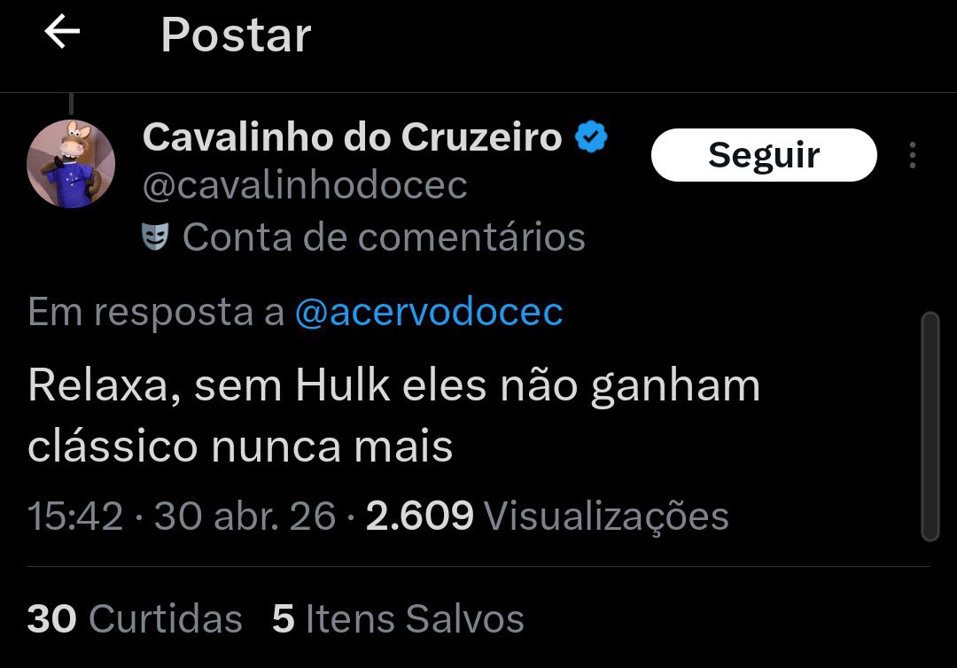 Cavalinho do Galo¹³ - 🐔 tweet media
